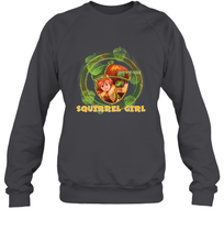 Load image into Gallery viewer, Marvel Rising secret Warriors Squirrel Girl Symbol Fill Crewneck Sweatshirt

