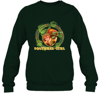 Load image into Gallery viewer, Marvel Rising secret Warriors Squirrel Girl Symbol Fill Crewneck Sweatshirt
