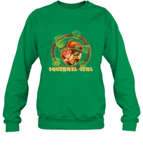 Load image into Gallery viewer, Marvel Rising secret Warriors Squirrel Girl Symbol Fill Crewneck Sweatshirt
