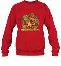 Load image into Gallery viewer, Marvel Rising secret Warriors Squirrel Girl Symbol Fill Crewneck Sweatshirt
