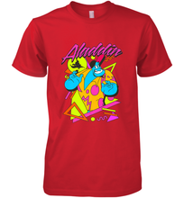 Load image into Gallery viewer, Disney Aladdin Genie In A Shirt Retro Abstract Men's Premium T-Shirt
