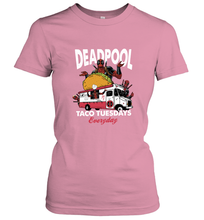 Load image into Gallery viewer, Marvel Deadpool Taco Tuesday Everyday Women's T-Shirt
