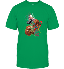 Load image into Gallery viewer, Marvel Rising Secret Warriors Group Shot Action Pose Men's T-Shirt
