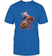 Load image into Gallery viewer, Marvel Rising Secret Warriors Group Shot Action Pose Men's T-Shirt
