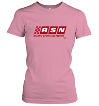 Load image into Gallery viewer, Disney Pixar Cars Racing Sports Network Logo Women's T-Shirt
