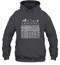 Load image into Gallery viewer, Disney Lion King Geometric Title Logo Hooded Sweatshirt

