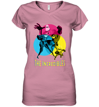 Load image into Gallery viewer, Disney Pixar Incredibles 3 Spotlights Women's V-Neck T-Shirt
