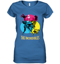 Load image into Gallery viewer, Disney Pixar Incredibles 3 Spotlights Women's V-Neck T-Shirt
