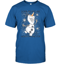 Load image into Gallery viewer, Disney Frozen Olaf Some People Are Worth Melting For Men's T-Shirt
