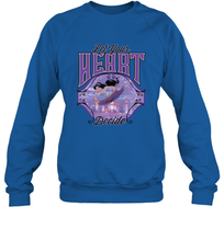 Load image into Gallery viewer, Disney Aladdin jasmine Let Your Heart Decide Portrait Crewneck Sweatshirt
