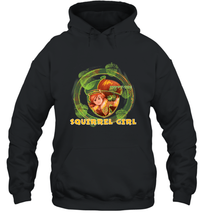 Load image into Gallery viewer, Marvel Rising secret Warriors Squirrel Girl Symbol Fill Hooded Sweatshirt
