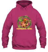 Load image into Gallery viewer, Marvel Rising secret Warriors Squirrel Girl Symbol Fill Hooded Sweatshirt
