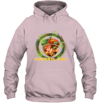 Load image into Gallery viewer, Marvel Rising secret Warriors Squirrel Girl Symbol Fill Hooded Sweatshirt
