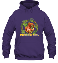 Load image into Gallery viewer, Marvel Rising secret Warriors Squirrel Girl Symbol Fill Hooded Sweatshirt
