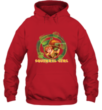 Load image into Gallery viewer, Marvel Rising secret Warriors Squirrel Girl Symbol Fill Hooded Sweatshirt

