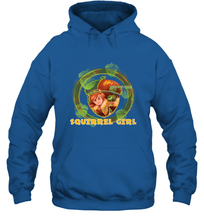 Load image into Gallery viewer, Marvel Rising secret Warriors Squirrel Girl Symbol Fill Hooded Sweatshirt
