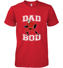 Load image into Gallery viewer, Disney Pixar Incredibles Mr. Incredible Dad Bod Portrait Men's Premium T-Shirt
