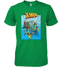 Load image into Gallery viewer, Marvel X Men Animated Series Poster Retro 90s Men's Premium T-Shirt
