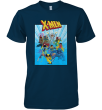 Load image into Gallery viewer, Marvel X Men Animated Series Poster Retro 90s Men's Premium T-Shirt
