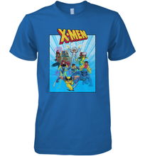 Load image into Gallery viewer, Marvel X Men Animated Series Poster Retro 90s Men's Premium T-Shirt
