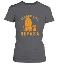 Load image into Gallery viewer, Disney Lion King Simba Strong Like Mufasa Women's T-Shirt
