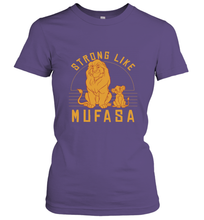Load image into Gallery viewer, Disney Lion King Simba Strong Like Mufasa Women's T-Shirt
