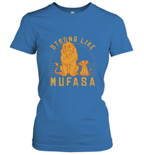 Load image into Gallery viewer, Disney Lion King Simba Strong Like Mufasa Women's T-Shirt
