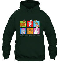 Load image into Gallery viewer, Disney Characters Colorful Mother's Day Hooded Sweatshirt
