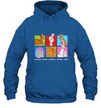 Load image into Gallery viewer, Disney Characters Colorful Mother's Day Hooded Sweatshirt
