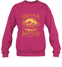 Load image into Gallery viewer, Disney The Lion King Live Action Hakuna Matata Sunset Poster Crewneck Sweatshirt
