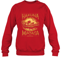 Load image into Gallery viewer, Disney The Lion King Live Action Hakuna Matata Sunset Poster Crewneck Sweatshirt
