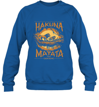 Load image into Gallery viewer, Disney The Lion King Live Action Hakuna Matata Sunset Poster Crewneck Sweatshirt
