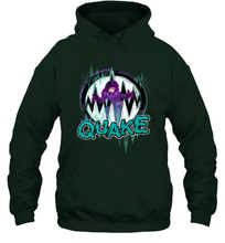 Load image into Gallery viewer, Marvel Rising Secret Warriors Quake Action Pose Logo Hooded Sweatshirt

