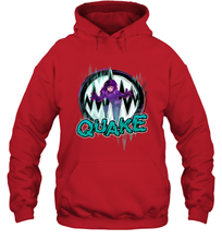 Load image into Gallery viewer, Marvel Rising Secret Warriors Quake Action Pose Logo Hooded Sweatshirt
