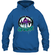 Load image into Gallery viewer, Marvel Rising Secret Warriors Quake Action Pose Logo Hooded Sweatshirt
