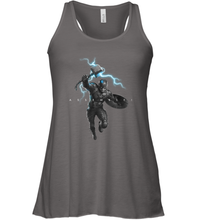 Load image into Gallery viewer, Marvel Avengers Endgame Captain America Assemble Lightning Women's Racerback Tank
