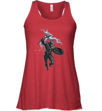 Load image into Gallery viewer, Marvel Avengers Endgame Captain America Assemble Lightning Women's Racerback Tank
