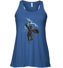 Load image into Gallery viewer, Marvel Avengers Endgame Captain America Assemble Lightning Women's Racerback Tank

