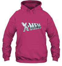 Load image into Gallery viewer, Marvel X Men Logo Retro 90s Animated Series Hooded Sweatshirt
