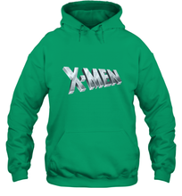 Load image into Gallery viewer, Marvel X Men Logo Retro 90s Animated Series Hooded Sweatshirt
