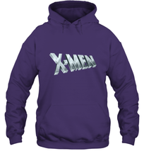 Load image into Gallery viewer, Marvel X Men Logo Retro 90s Animated Series Hooded Sweatshirt
