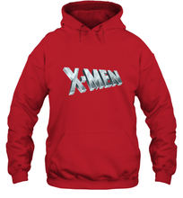 Load image into Gallery viewer, Marvel X Men Logo Retro 90s Animated Series Hooded Sweatshirt
