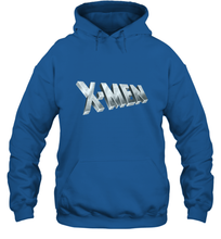 Load image into Gallery viewer, Marvel X Men Logo Retro 90s Animated Series Hooded Sweatshirt
