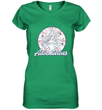 Load image into Gallery viewer, Disney Beauty and the Beast Adventurous Women's V-Neck T-Shirt
