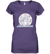 Load image into Gallery viewer, Disney Beauty and the Beast Adventurous Women's V-Neck T-Shirt
