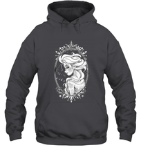 Load image into Gallery viewer, Disney Frozen Elsa Sketch Portrait Snowflakes Hooded Sweatshirt
