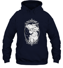 Load image into Gallery viewer, Disney Frozen Elsa Sketch Portrait Snowflakes Hooded Sweatshirt
