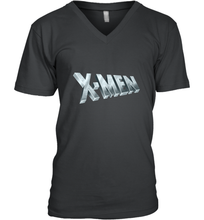 Load image into Gallery viewer, Marvel X Men Logo Retro 90s Animated Series Men's V-Neck
