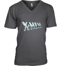Load image into Gallery viewer, Marvel X Men Logo Retro 90s Animated Series Men's V-Neck
