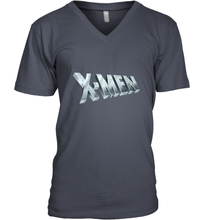 Load image into Gallery viewer, Marvel X Men Logo Retro 90s Animated Series Men's V-Neck
